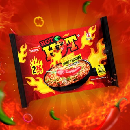 HOT HOT - HOT AND SPICY  NOODLES ( Non Veg)